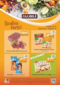 Gulbelės leidinys nr. 8 (2026-04-30 - 2026-05-13) - Leidinio nuotrauka