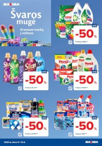 MAXIMA - Švaros mugė (2026 03 05 - 2026 03 18) - Leidinio nuotrauka