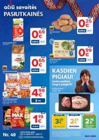 MAXIMA - Kaininis leidinys Nr.40 (2026 09 29 - 2026 10 05) - Leidinio nuotrauka