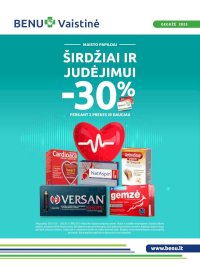 BENU VAISTINĖ (2025 05 01 - 2025 05 31) - Leidinio nuotrauka