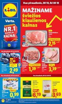 MAISTO PREKIŲ PASIŪLYMAI (2026-08-10 - 2026-08-16) - Leidinio nuotrauka