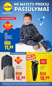LIDL - Ne maisto prekių pasiūlymai (2025 08 25 - 2025 08 31) - Leidinio nuotrauka