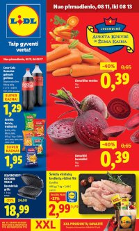 LIDL - Maisto prekių pasiūlymai (2025 08 11 - 2025 08 17) - Leidinio nuotrauka