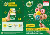 Specialūs pasiūlymai IKI Express Jogailos parduotuvės klientams (2026-08-27 - 2026-08-30) - Leidinio nuotrauka