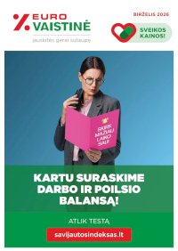 EUROVAISTINĖ (2026 06 01 - 2026 06 30) - Leidinio nuotrauka