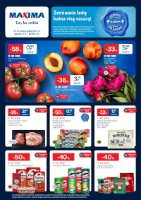 MAXIMA - Kaininis leidinys Nr.22 (2025 05 27 - 2025 06 02) - Leidinio nuotrauka