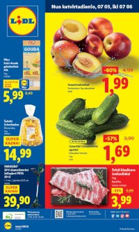 LIDL - Maisto prekių pasiūlymai (2025 07 03 - 2025 07 06) - Leidinio nuotrauka