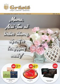 GRŪSTĖ - Leidinys Nr.12 (2025 05 01 - 2025 05 10) - Leidinio nuotrauka