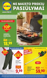 LIDL - Ne maisto prekių pasiūlymai (2025 08 11 - 2025 08 17) - Leidinio nuotrauka