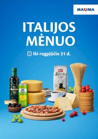 MAXIMA - Italijos mėnuo (2026 08 05 - 2026 08 31) - Leidinio nuotrauka