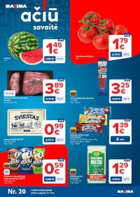 MAXIMA - Kaininis leidinys Nr.20 (2026 05 12 - 2026 05 18) - Leidinio nuotrauka