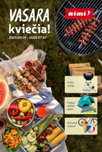 RIMI - Vasaros prekių leidinys (2025 04 29 - 2025 07 07) - Leidinio nuotrauka