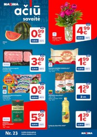 MAXIMA - Kaininis leidinys Nr.23 (2026 06 02 - 2026 06 08) - Leidinio nuotrauka