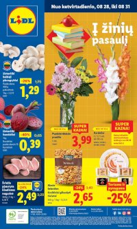 LIDL - Maisto prekių pasiūlymai (2025 08 28 - 2025 08 31) - Leidinio nuotrauka