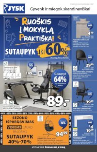 JYSK (2026 08 25 - 2026 09 07) - Leidinio nuotrauka
