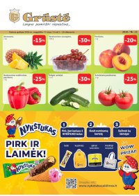 GRŪSTĖ - Leidinys Nr.22 (2026 08 11 - 2026 08 20) - Leidinio nuotrauka