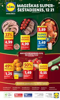 LIDL - Maisto prekių pasiūlymai (2024 12 19 - 2024 12 24) - Leidinio nuotrauka