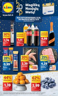 LIDL - Maisto prekių pasiūlymai (2024 12 26 - 2024 12 31) - Leidinio nuotrauka