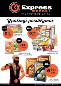 EXPRESS MARKET (2025 08 24 - 2025 09 13) - Leidinio nuotrauka