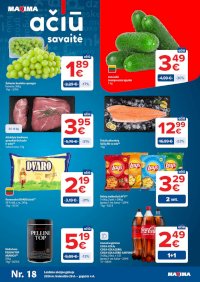 MAXIMA - Kaininis leidinys Nr.18 (2026 04 28 - 2026 05 04) - Leidinio nuotrauka