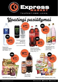 EXPRESS MARKET (2026 06 21 - 2026 07 11) - Leidinio nuotrauka