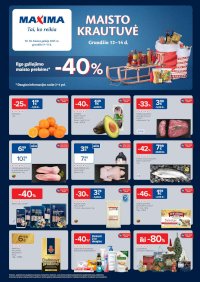 MAXIMA - Kaininis leidinys Nr.50 (2025 12 09 - 2025 12 15) - Leidinio nuotrauka