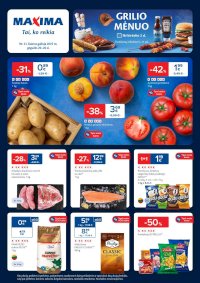 MAXIMA - Kaininis leidinys Nr.21 (2025 05 20 - 2025 05 26) - Leidinio nuotrauka