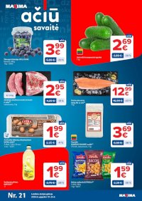 MAXIMA - Kaininis leidinys Nr.21 (2026 05 19 - 2026 05 25) - Leidinio nuotrauka