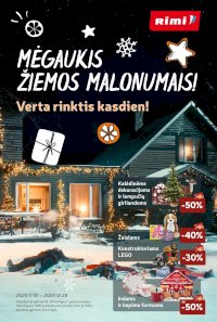 RIMI - Žiemos švenčių katalogas (2025 11 18 - 2025 12 28) - Leidinio nuotrauka