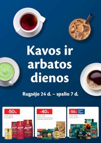 MAXIMA - Kavos ir arbatos dienos (2024 09 24 - 2024 10 07) - Leidinio nuotrauka