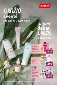 RIMI - Grožio šventė (2025 08 26 - 2025 09 22) - Leidinio nuotrauka