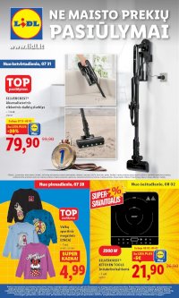LIDL - Ne maisto prekių pasiūlymai (2025 07 28 - 2025 08 03) - Leidinio nuotrauka