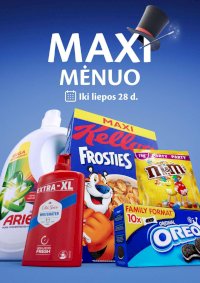 MAXIMA - MAXI MĖNUO (2025 07 01 - 2025 07 28) - Leidinio nuotrauka