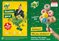 Specialūs pasiūlymai IKI Universalinė parduotuvės klientams (2026-10-29 - 2026-11-01) - Leidinio nuotrauka