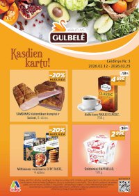 Gulbelės leidinys Nr. 3 (2026-02-12 - 2026-02-25) - Leidinio nuotrauka