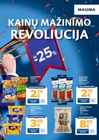 MAXIMA - Kainų mažinimo revoliucija - Leidinio nuotrauka