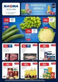 MAXIMA - Kaininis leidinys Nr.3 (2026 01 13 - 2026 01 19) - Leidinio nuotrauka