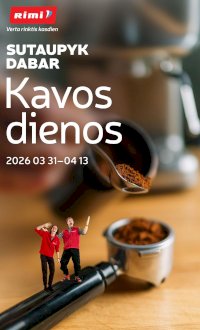 RIMI - Kavos dienos (2026 03 31 - 2026 04 14) - Leidinio nuotrauka