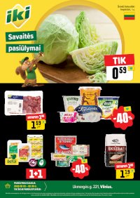 Specialūs pasiūlymai IKI Pikas parduotuvės klientams (2026-08-03 - 2026-08-09) - Leidinio nuotrauka