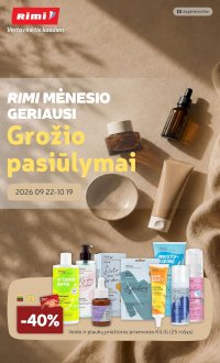RIMI - GROŽIO prekių katalogas (2026 09 22 - 2026 10 19) - Leidinio nuotrauka