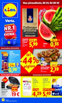 MAISTO PREKIŲ PASIŪLYMAI (2026-08-24 - 2026-08-30) - Leidinio nuotrauka