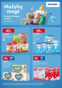 MAXIMA - Mažylių mugė (2025 07 08 - 2025 07 21) - Leidinio nuotrauka