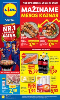 MAISTO PREKIŲ PASIŪLYMAI (2026-06-22 - 2026-06-28) - Leidinio nuotrauka