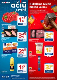MAXIMA - Kaininis leidinys Nr.37 (2026 09 08 - 2026 09 14) - Leidinio nuotrauka