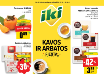 40 savaitės (2024.09.29-10.06) populiariausių prekybos centru (LIDL, THOMAS PHILIPPS, RIMI, IKI, GRŪSTĖ, ČIA ir VYNOTEKA) aktualiausi akcijų pasiūlymai ir nuolaidos