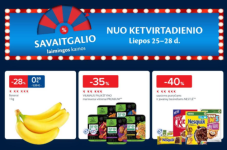 Rekomenduojami savaitgalio (2024.07.25-07.28) LIDL ir MAXIMA akcijų pasiūlymai