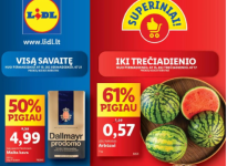 29 savaitės (2024.07.15-07.21) lankomiausių prekybos centru (IKI, LIDL, THOMAS PHILIPPS ir NORFA ) rekomenduojami akcijų pasiūlymai ir išpardavimai